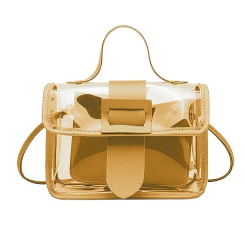 Clear Wallet Purse for Women, Multicolor Small Clear Women Minimalist Purse with Removable Straps For Teen Ladies