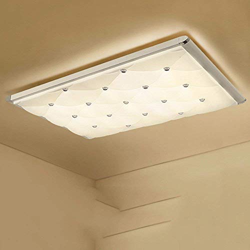 Plafonnier moderne LED de salon rectangulaire pour l'éclairage de salle à manger