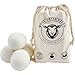 Wool Dryer Balls, Natural Fabric Softener, Organic, Reusable, Unsented, 6-Pack XL, Replacment to Dryer Sheets,1500 Loads, Hypoallergenic
