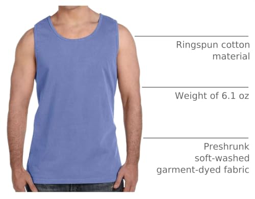 Image of Comfort Colors 6.1 oz. Ringspun Garment-Dyed Tank