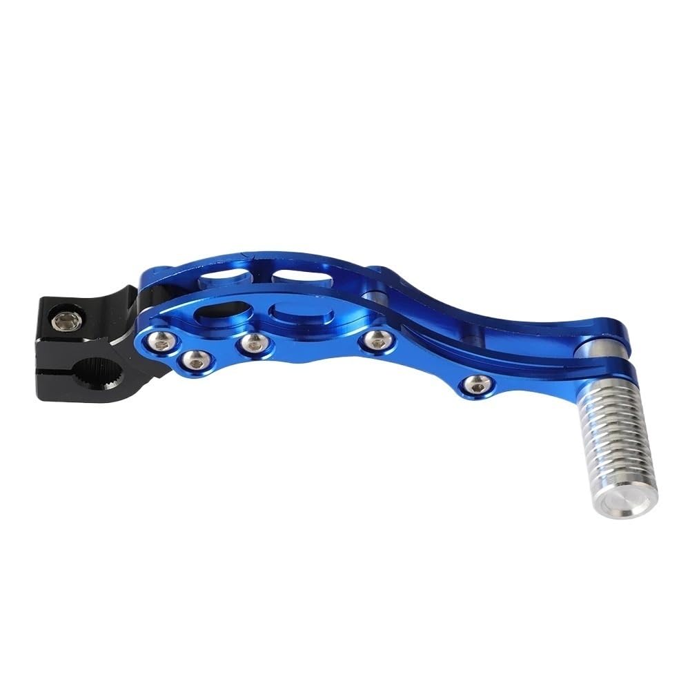 Gconla Blue Motorcycle Gear Shifter Lever Engine Gear Shift Lever Shifter Refit Starting Rod For Motorcycle Atv For 50/110/125/150/250Cc Kick Start Pedal
