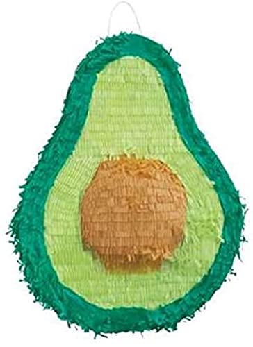 Unique Cardstock 3D Pinata - 7.75" x 10.5" | Half Avocado | 1 Pc.