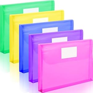 Poly Binder Pocket (Colourful)