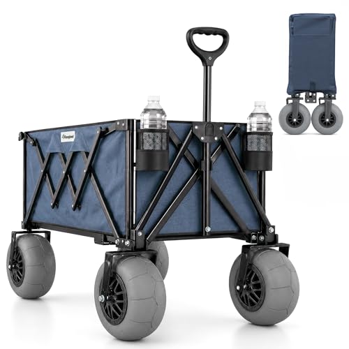 Beach Wagon with Big Wheels for Sand
