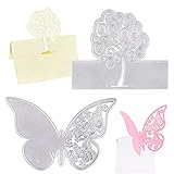 🍸【Fácil de utilizar】: los troqueles de cortes están diseñados para cortar, grabar o estampar papeles. Acepta hoja de cartulina, papel, fieltro, papel de aluminio, goma eva y tela, etc. Necesita ser utilizado con máquina cortadora.