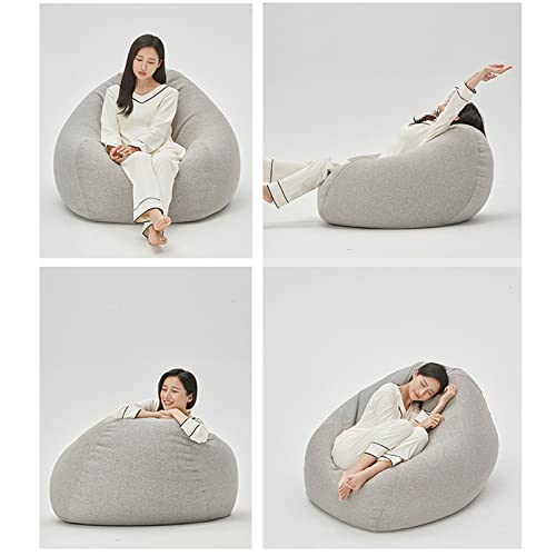 RTMX&kk Sitsitzsack Bezug Ohne Füllung Faule Liege Sitzsack Aufbewahrungsstuhlbezug Fit für Gaming Stuhl und Gartenstuhl… – Bild 6