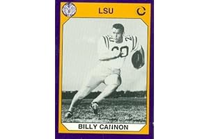Billy Cannon LSU 1990 Collegiate Football Card #137