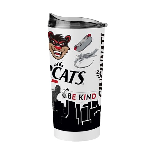 Image of Logo Brands NCAA Native Icons 20 oz Stainless Steel Tumbler - Double Wall Vacuum Insulated