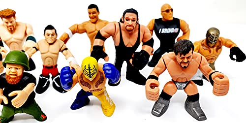 Wrestler Wrestling Royal Rumble Set Of 10 Rumbler Random Figures #TOP5