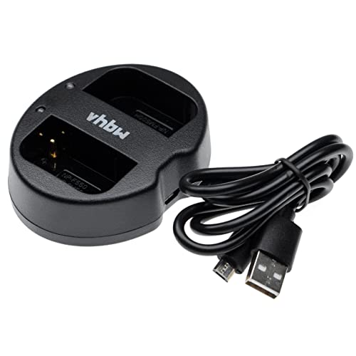 Chargeur Micro-USB double vhbw pour caméra Atomos Ninja 10-bit DTE avec témoin LED - 2