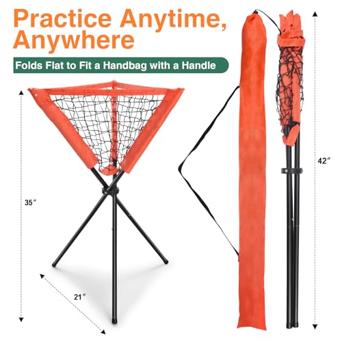 Eastgoing Baseball and Softball Portable Travel Baseball Ball Caddy.