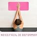 Imagen de WOONEKY Estera De Entrenamiento Nbr Para Ab Wheel Alfombra De Yoga Portátil Para De Y Rodillas Colchoneta Ligera Para Ejercicio En Casa Pilates Y Fitness 23