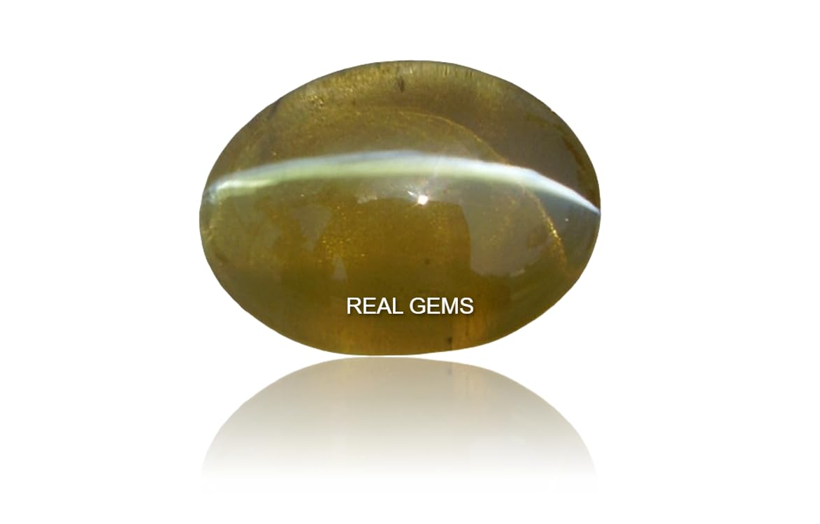 REAL GEMS 8.75 Carat लहसुनिया रत्न 9.25 Ratti AAA+++ Quality Srilankan Cats Eye Stone Original Certified Unheated Untreated Lehsuniya Stone Most Desired Ratna For Men & Women (B0D5VH1P2W) Amazon Price History, Amazon Price Tracker