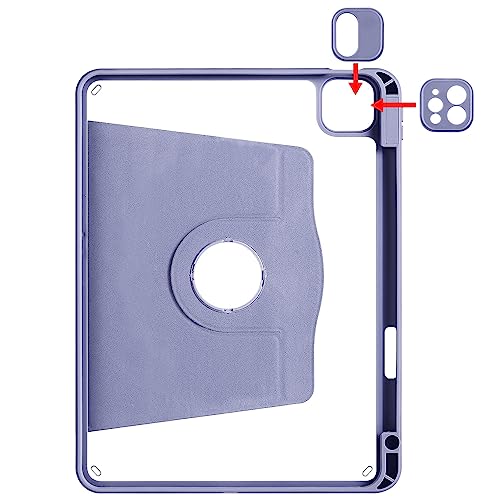 Coque iPad Air 4 rotative pour &eacute;viter les reflets et chutes de tablette - 6