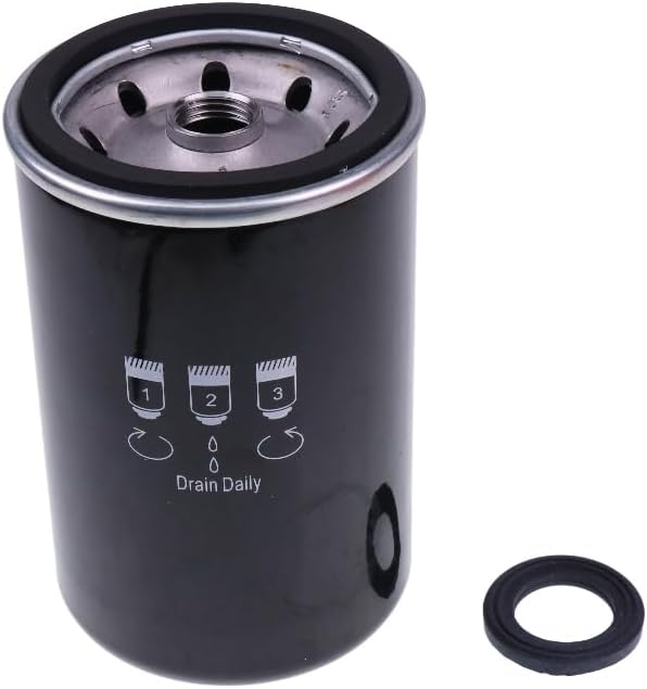 DVPARTS Fuel Filter 84561653 Compatible with New Holland Skid Steer Loaders L218 L220 L221