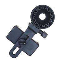 CAM2 Teleskop-Handy-Adapter, Spektiv, kompatibles Fernglas, Monokular, Mikroskop, Teleskop, Smartphone-Halterung, Einfache Installation, Einstellbar, Verstellbarer Clip für alle Telefone