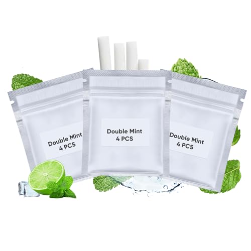 3-Packs Double Mint Set, Refreshing Mint Replacement Refill, Helps Freshen