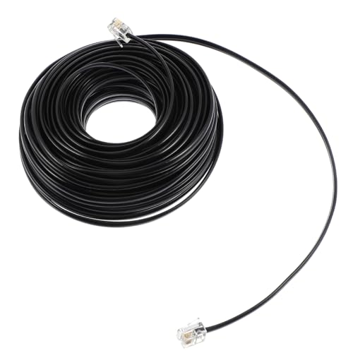 Cable RJ11 de extensión telefónica de 20 metros Gatuida de 4 hilos para módem