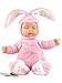 LULI Peluche Mignonne réaliste poupée de Lapin Gros Jouet de poupée de Couchage de Simulation de Lapin approprié aux Enfants Jouet (Color : Pink)