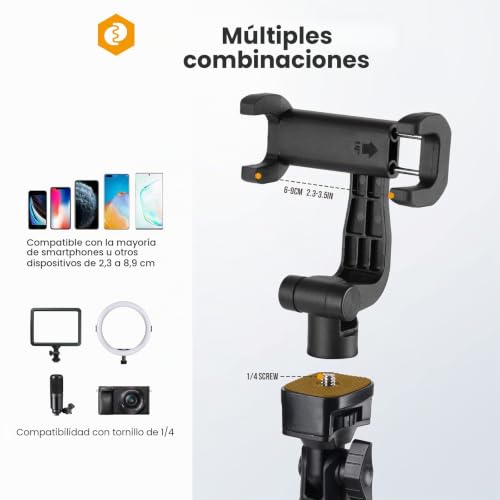 Trípode para teléfono smartphone selfie stick TARION TPP-Lite rotación 360 5