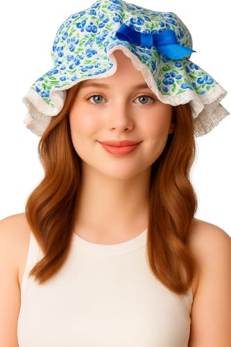 Cosplaya Blueberry Bonnet Fruit Hat - Womens Hats Adult Mens Women Summer Blue Bucket Cosplay Halloween Costumes