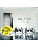  Playstation 2 - Konsole silber (inkl. 2 Pads)