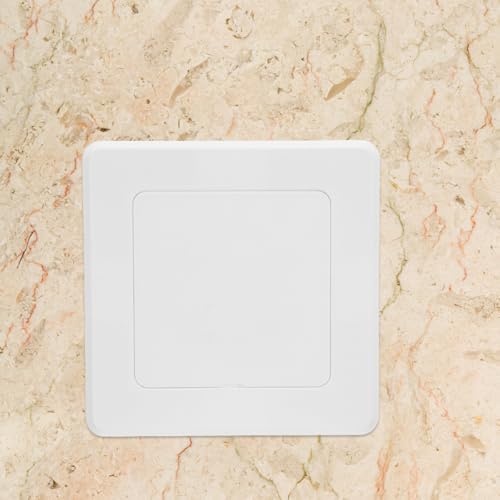 Hohopeti ABS Plastik Erişim Paneli: Kendinden Yapışkanlı Duvar ve Tavan Erişim Kapağı - 7,8x7,8 inç (19,1x19,1 cm) Tesisat, Elektrik İşleri, Muayene ve Bakım İçin, Alçıpan Kullanımı İçin - Görsel 7