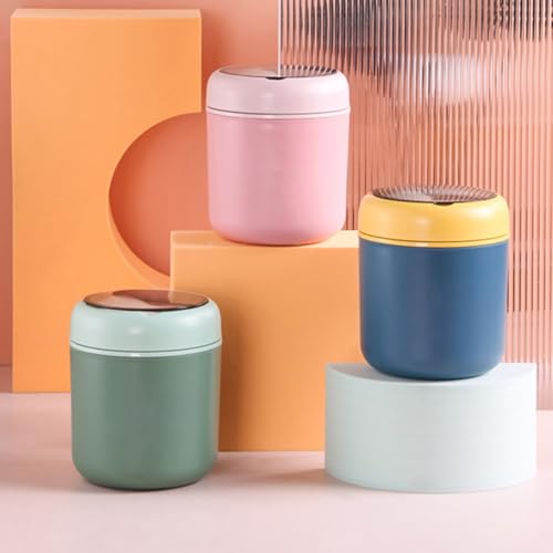 Contenedor de comida de acero inoxidable de 530ml portátil con termo aislante 6