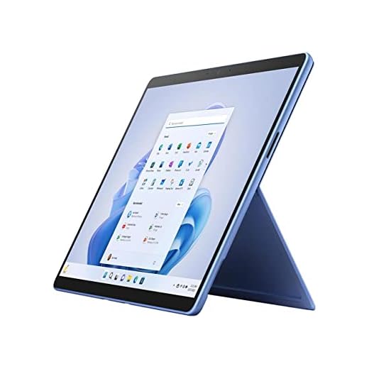 Microsoft Surface Pro 9 Tablet - 13" - Core i7 12th Gen i7-1265U Deca-core (10 Core) - 16 GB RAM - 512 GB SSD - Windows 10 Pro 64-bit - Sapphire