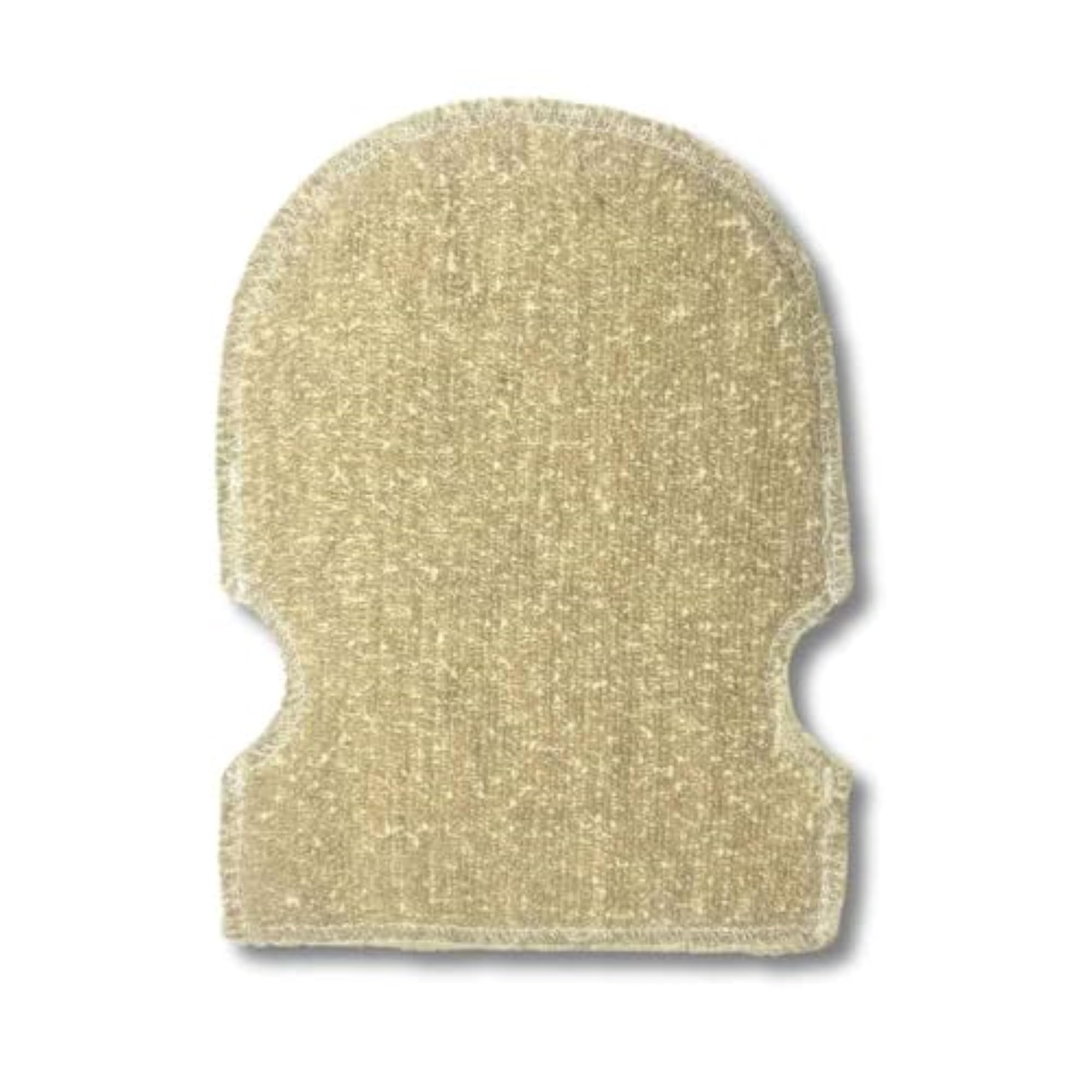 Flax Exfoliating Body Scrubber Gloves, Natural Dual Sided