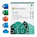 Microsoft 365 Familia | Apps Office 365 | PC/MAC/teléfono | Suscripción anual...