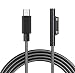 Produktbild Surface Typ-C Ladekabel und USB-C auf Surface Verbindungskabel für Microsoft Surface Pro 3/4/5/6/7/X, Surface Laptop/Go/Book, mit Sicherheitszertifikat, 1,8 m Kabel