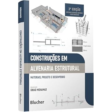 Capa do livro Construções em Alvenaria Estrutural: Materiais, Projeto e Desempenho