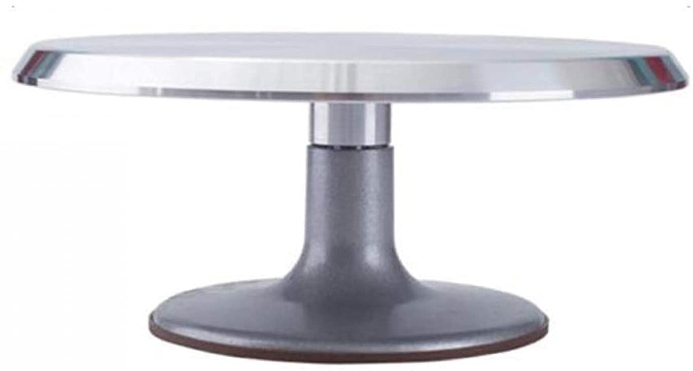 Gramofon do ciasta stojak na ciasto srebrne ciasto obrotowy stół dekoracyjny metalowy stojak na ciasto artykuły do pieczenia babeczek deserów tortownica