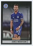 2020-21 TOPPS MERLIN CHROME UEFA #78 JAMES MADDISON LEICESTER CITY SOCCER OFFICIAL TRADING CARD OF SOCCER