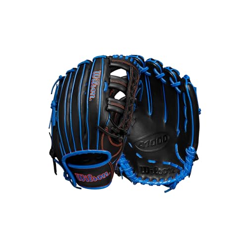 Wilson Fall 2024 A1000® 1892 12.25” Outfield Baseball Glove - Black/Royal/Orange, Left Hand Throw
