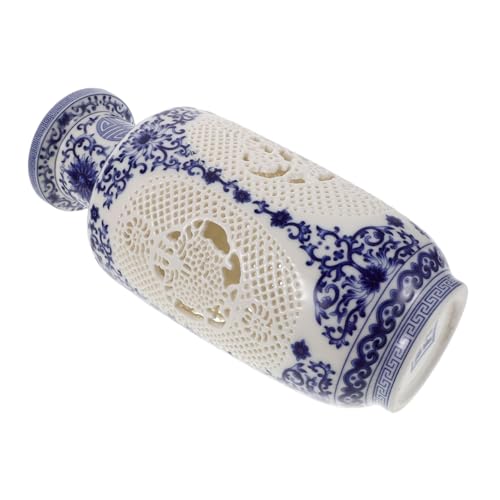 宋定窯白釉花瓶を開きま  景徳鎮 陶磁器 装飾品 現代工芸品美術品 置物 宋定窯白釉花瓶を開きま 景徳鎮 陶磁器 装飾品 現代