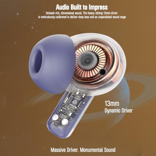 Image of AROMA TWS30 Upto 50Hr Playtime*, Dual Paring, BT V5.3, Fast Charging, Heavy Bass Bluetooth