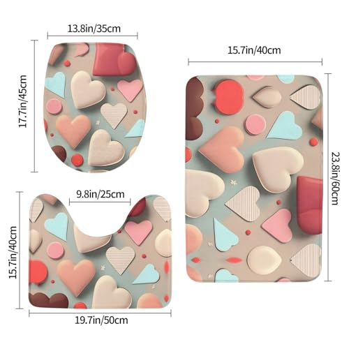 Tapis de bain antidérapants durables et tapis de douche séchage rapide - 3