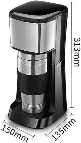 Cafetera de Goteo Semi Automática 400 ml, 650W, Acero Inoxidable Cepillado miniatura 2