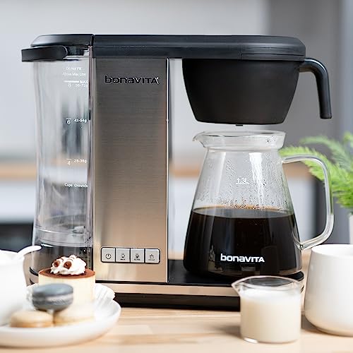 Compare Bonavita Enthusiast 8Cup Drip Coffee Maker, Pour