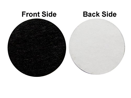 Image of YYCRAFT Adhesive Felt Circles for DIY and Sewing Handcraft Various Package Sizes Wholesale, Die Cut DIY Projects (100 Count:20x of 1 /2 inch,3 /4 inch,1 inch,1.5 inch,2 inch)