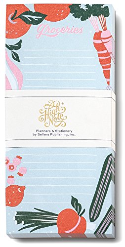 High Note Market Magnetic Vertical to-Do List Pad - 3.75" x 8" (1531905854)