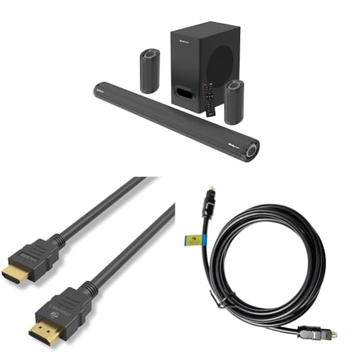 Image of ZEBRONICS Zeb-Juke BAR 9500WS PRO Dolby 5.1 soundbar with Wireless Satellites, Dolby Audio, 525 Watt