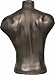 Male Torso Dress Form Mannequin Display Bust Black (#5027) Made by OM