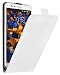 Produktbild mumbi Tasche Flip Case kompatibel mit Honor 5X Hülle Handytasche Case Wallet, weiss