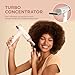 Shark Hair Dryer | SpeedStyle | No Heat Damage Hair Styling Tool | 3 Styling Tools Included | Portable & Powerful Blow Dryer | Best for Straight & Wavy Hair | Silk | HD331