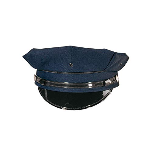 5661 Navy Blue Police/ Security cap (Size 7.5)