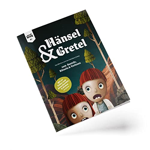 Hänsel und Gretel: 'Bendi Bux' das Bastel-Märchenheft - Grimms Märchen zum Basteln, Rätseln und Vorlesen.