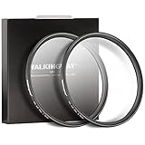 Walking Way 86mm White Mist Diffusion Filter Set (Soft 1 & 2), Soft Focus Dreamy Fog Effect Lens Filter 2pcs, Softening Diffuser For Video/Vlog/Portrait, Ultra-Slim Frame, Optical Glass, No Vignetting